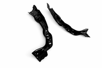 Lexus LX570/450d 2008–2022 Panel – strålkastarfäste, övre kylarpanel (för 2016+) Höger foto 5