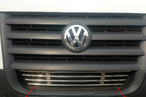 Volkswagen Crafter 2006–2016 Stötfångargaller (rostfritt stål) foto 1