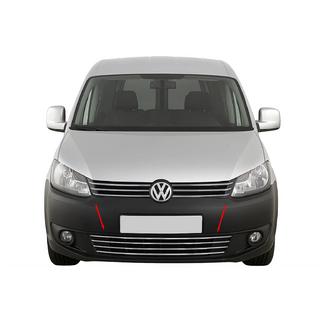 Helgjutet stötfångargaller (rostfritt) Volkswagen Caddy 2010–2015 foto 1