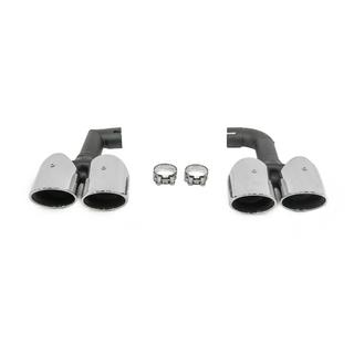 Avgasändrör Silver i X3M F97-stil (V2) foto 1
