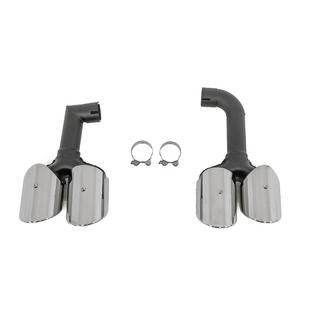 Avgasändrör Silver i X3M F97-stil (V2) foto 3