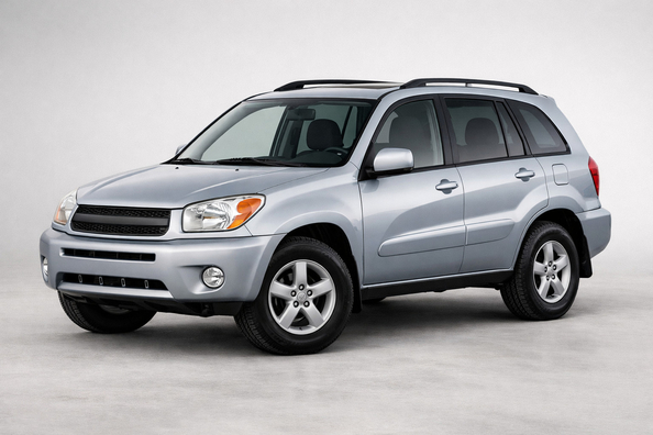 Toyota RAV4 2001-2005: vad som fortfarande är relevant i gamla skolan