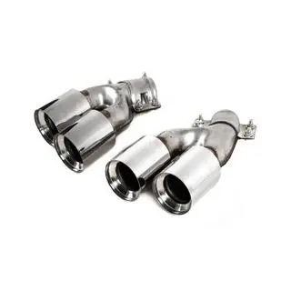 Avgasändrör M6 Silver (2 st) foto 1