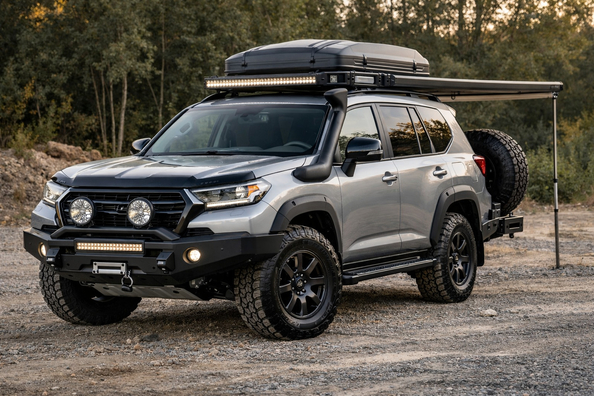 7 uppgraderingar för Toyota Land Cruiser Prado 250 efter köp