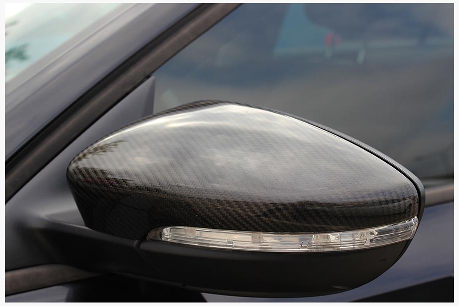 Volkswagen EOS 2011–2016 Kåpor till backspeglar (2 st, äkta kolfiber) Foto 6