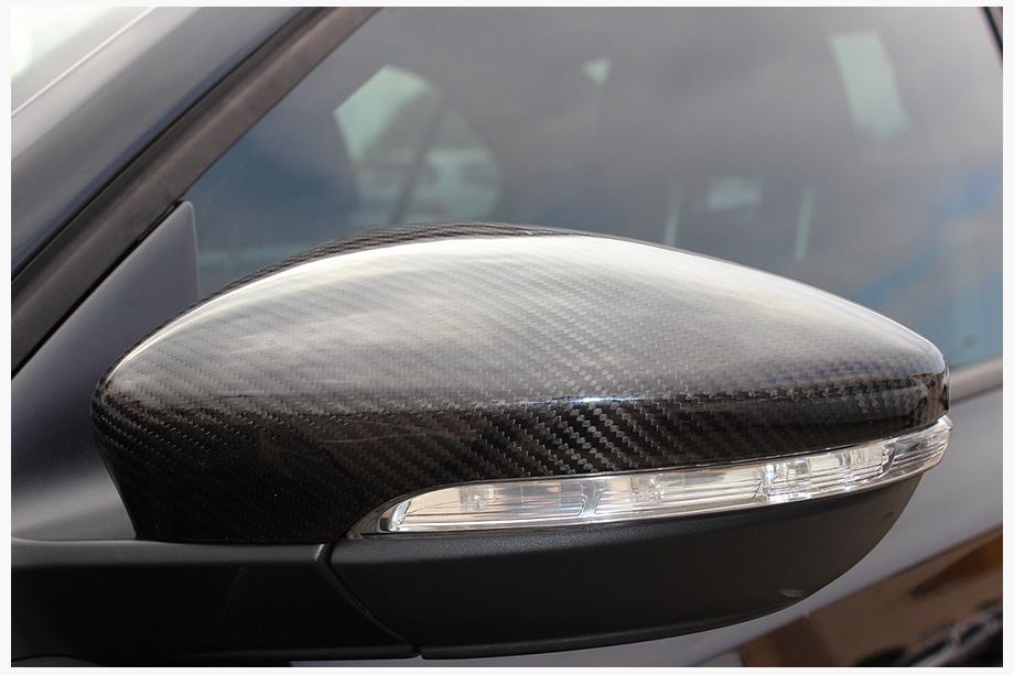 Volkswagen EOS 2011–2016 Kåpor till backspeglar (2 st, äkta kolfiber) Foto 7