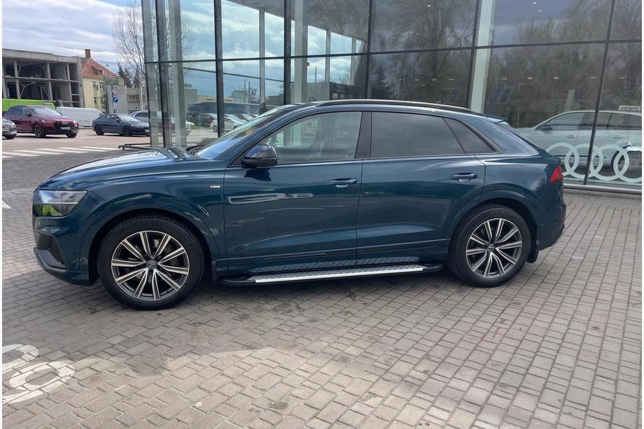 Audi Q8 2018– Sidosteg Allmond Grey (2 st, aluminium) Image