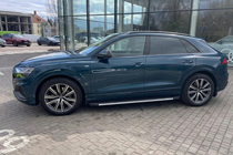 Audi Q8 2018– Sidosteg Maya V1 (2 st, aluminium) foto 1