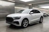 Audi Q8 2018– Sidosteg Maya V2 (2 st, aluminium) foto 1
