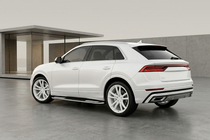 Audi Q8 2018– Sidosteg Tayga V2 (2 st, aluminium) foto 1