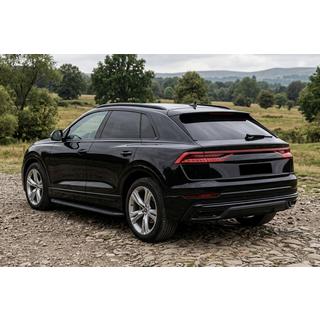 Sidosteg Tayga Black (2 st, aluminium) foto 1