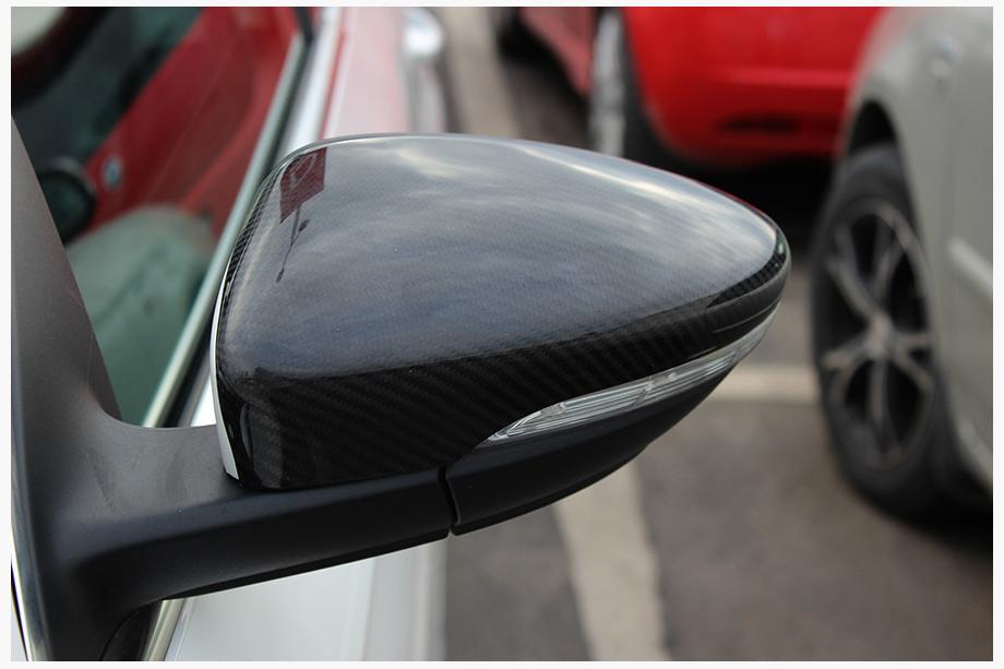 Volkswagen Jetta 2011–2018 Kåpor till backspeglar (2 st, äkta kolfiber) Foto 9