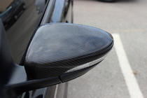 Volkswagen Passat B7 2012–2015 Backspegelkåpor (2 st, äkta kolfiber, för EU) foto 8