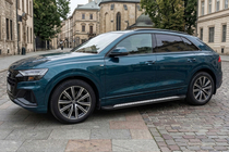 Audi Q8 2018– Sidosteg Vision New Black (2 st, aluminium) foto 1