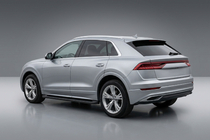 Audi Q8 2018– Sidosteg Allmond Black (2 st, aluminium) foto 1