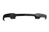 BMW 3-serie E90/E91 2005–2011 Bakre stötfångardiffusor för dubbla avgasutblås på båda sidor (för E90 M-Sport 2008-2011) foto 1