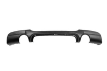 BMW 3-serie E90/E91 2005–2011 Bakre stötfångardiffusor för dubbelsidig enkel avgas (för E90 M-Sport 2008-2011) foto 1