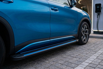 BYD Atto 3 2021– Sidosteg Maya Blue (2 st, aluminium) foto 1