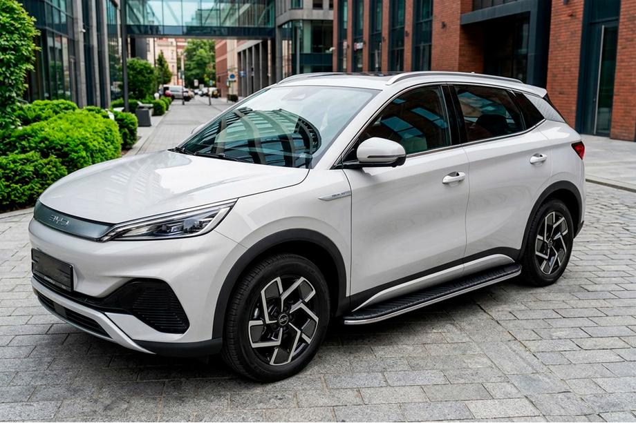 BYD Atto 3 2021– Sidosteg Bosphorus Grey (2 st, aluminium) Image