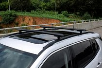 Jeep Compass 2006–2016 Takräcke (tvärbalkar) för integrerade takrails OEM (2011-2016, 2 st) foto 1