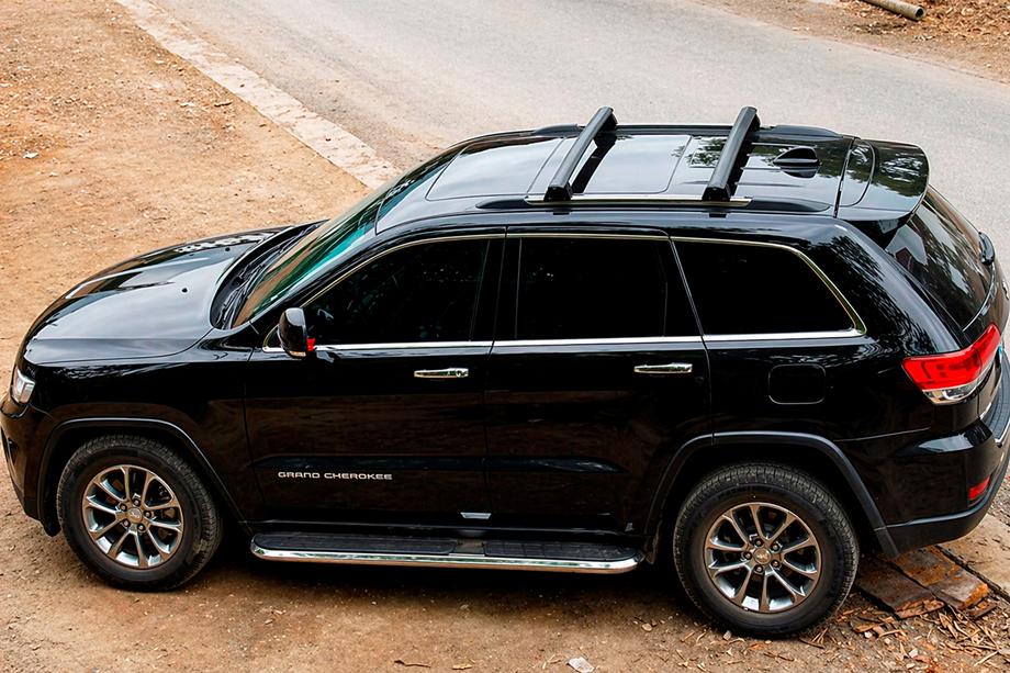 Jeep Grand Cherokee WK2 2010–2021 Takräckets tvärbalkar för integrerade takrails OEM V1 (2 st) Foto 10