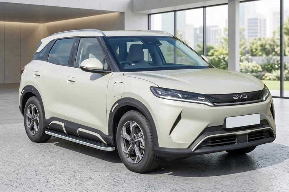 BYD Atto 2/Yuan Up 2024– Sidosteg Tayga Grey (2 st, aluminium) Image