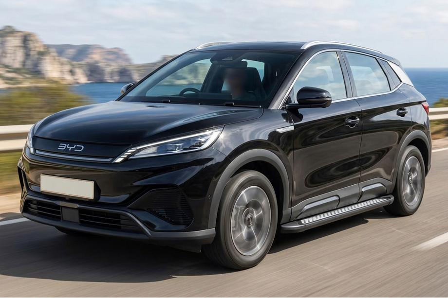 BYD Atto 2/Yuan Up 2024– Sidosteg Vision New Black (2 st, aluminium) Foto 1