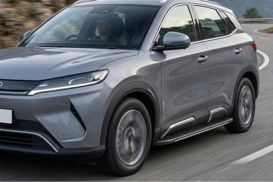 BYD Atto 2/Yuan Up 2024– Sidosteg Bosphorus Grey (2 st, aluminium) Image