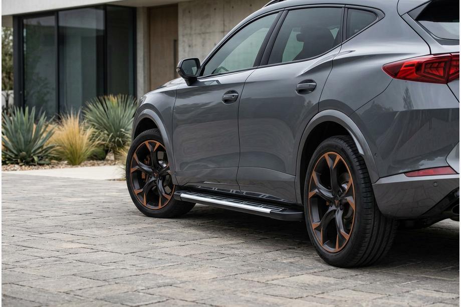 Cupra Formentor 2020– Sidosteg Sunrise (2 st, aluminium) Foto 1