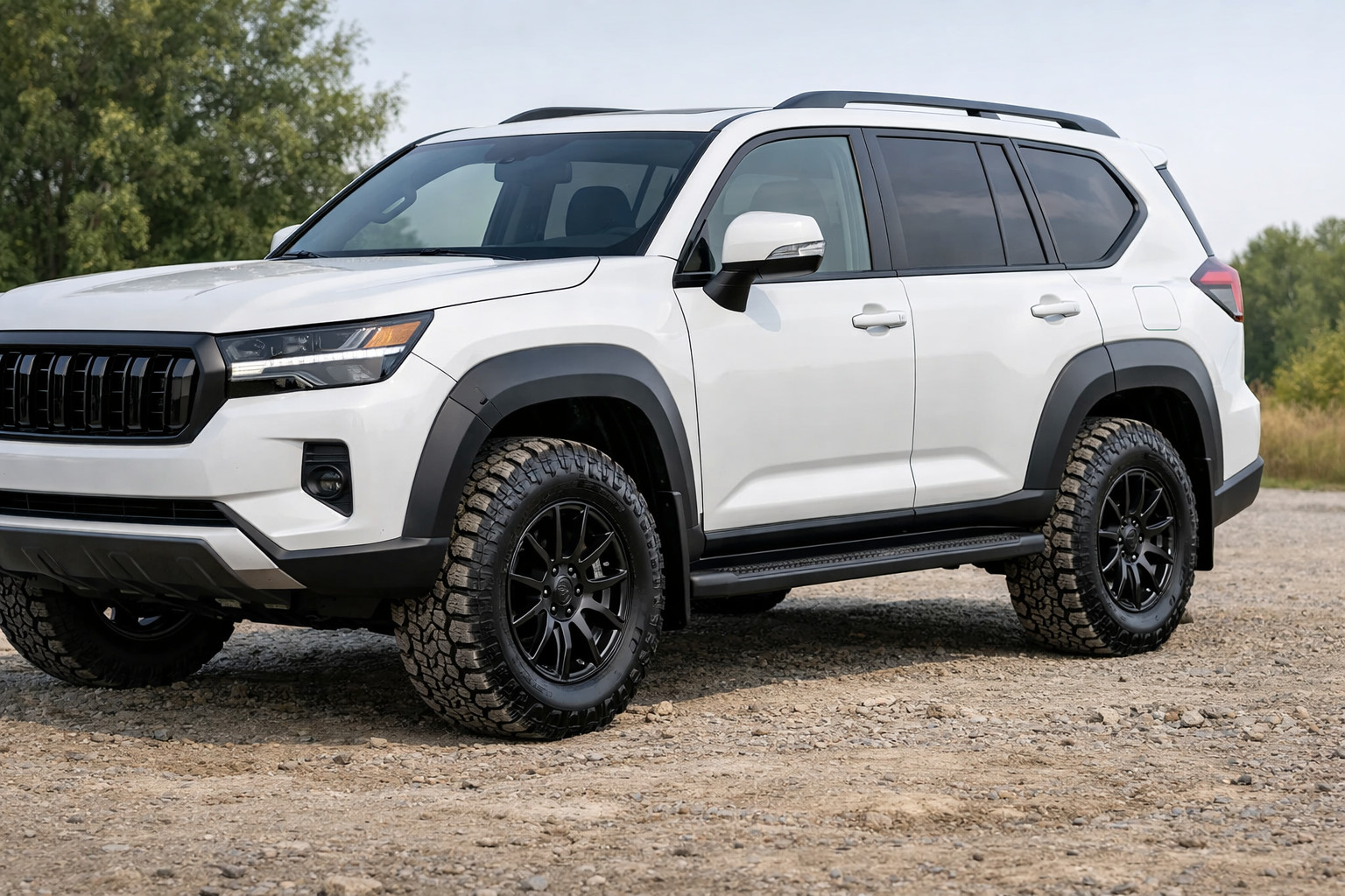 Toyota Land Cruiser Prado 250: vad monterar du mot lera på sidorna och trånga hjulhus