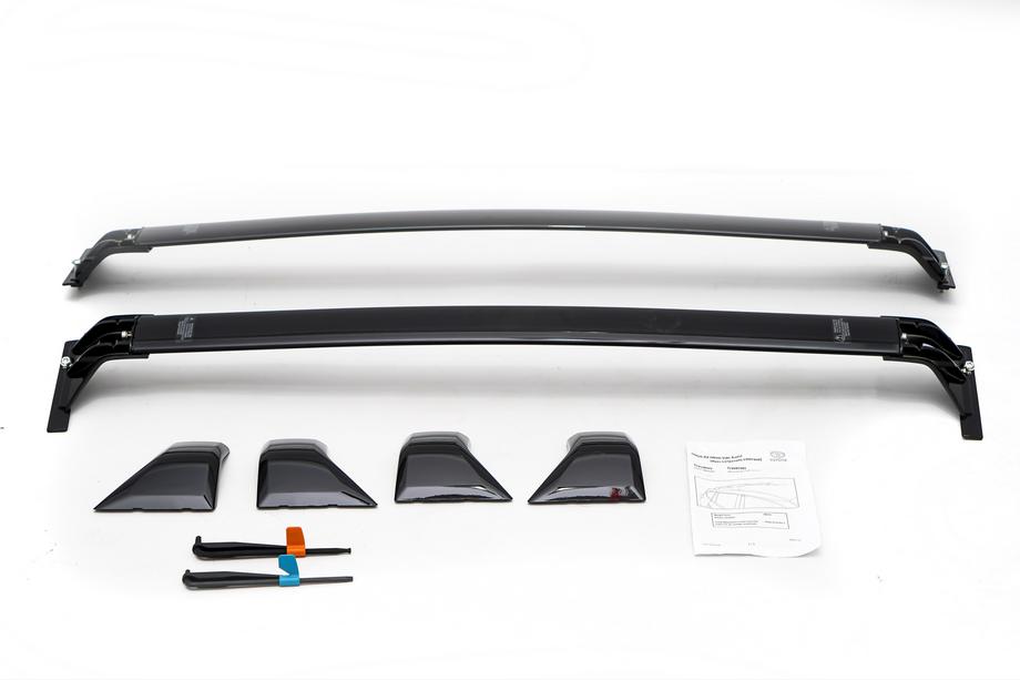 Lexus NX 2022– Takräcke (lastbågar) för integrerade takrails OEM (2 st) Svart Image