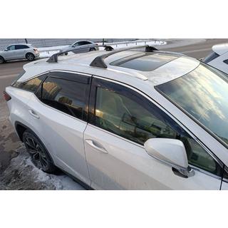 Takräcke (lastbågar) för integrerade takrails OEM (2 st) Lexus RX 2016–2022 foto 1