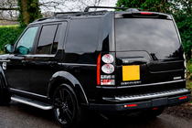 Land Rover Discovery III 2004–2009 Takräcke (lastbågar) för integrerade takrails OEM (2 st) Grå foto 2