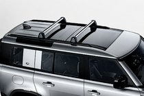 Land Rover Defender 2019– Takräcke (lastbågar) för integrerade takrails OEM (2 st) Svart foto 5