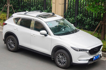 Mazda CX-5 2017–2025 Takräcke (lastbågar) för integrerade takrails OEM (2 st) foto 2