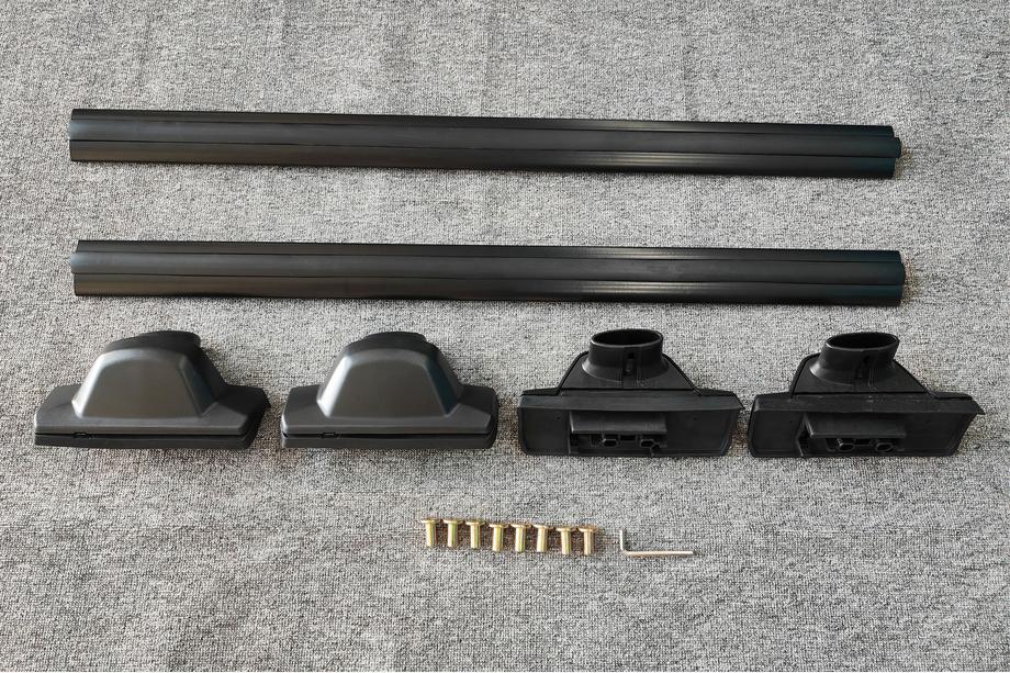Honda CRV 2007–2011 Låsbara OEM takräcken (lastbågar) för originalmonteringspunkter (2 st) Foto 9