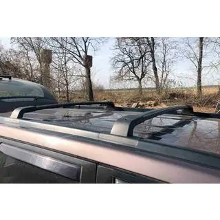 Låsbara OEM takräcken (lastbågar) för originalmonteringspunkter (2 st) foto 1
