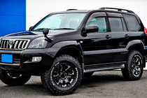 Toyota Land Cruiser Prado 120 2002–2009 HARMS sidosteg (2 st) foto 2