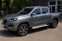 Ford Ranger 2011–2022 Grå OEM takrails (aluminium) foto 1