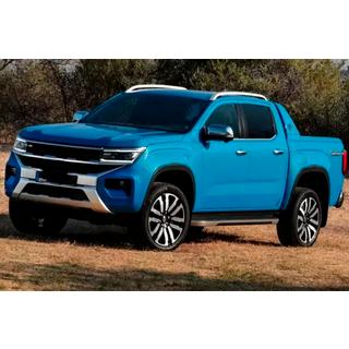 OEM takrails grå (ABS-plast, montering med lim) Volkswagen Amarok 2022– foto 2