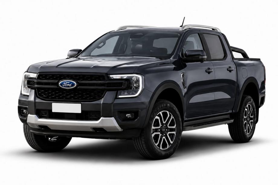 Ford Ranger 2022– OEM takrails grå (ABS-plast, montering med lim) Image