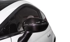 Fiat 500/500L 2013–2022 Kolfiberkåpor till backspeglar 2007-2015 (2 st, äkta kolfiber) foto 2