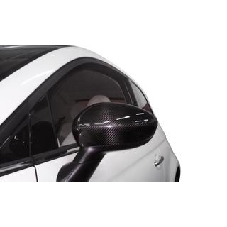Kolfiberkåpor till backspeglar 2007-2015 (2 st, äkta kolfiber) Fiat 500/500L 2013–2022 foto 2