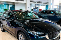 Mazda CX-30 2019– Integrerade takrails OEM (2 st) foto 3