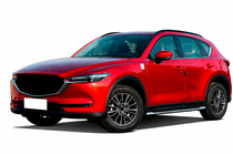 Mazda CX-5 2017–2025 Integrerade takrails HARMS (2 st) Svart foto 2