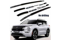 Mitsubishi Outlander 2021– Integrerade takrails OEM (2 st) Svart foto 13