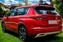 Mitsubishi Outlander 2021– Integrerade takrails OEM (2 st) Svart foto 7