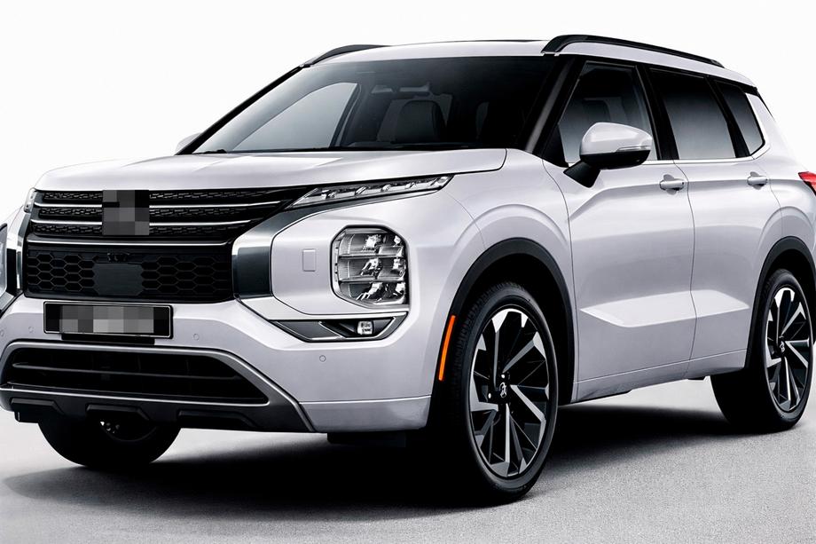 Mitsubishi Outlander 2021– Integrerade takrails OEM (2 st) Svart Image