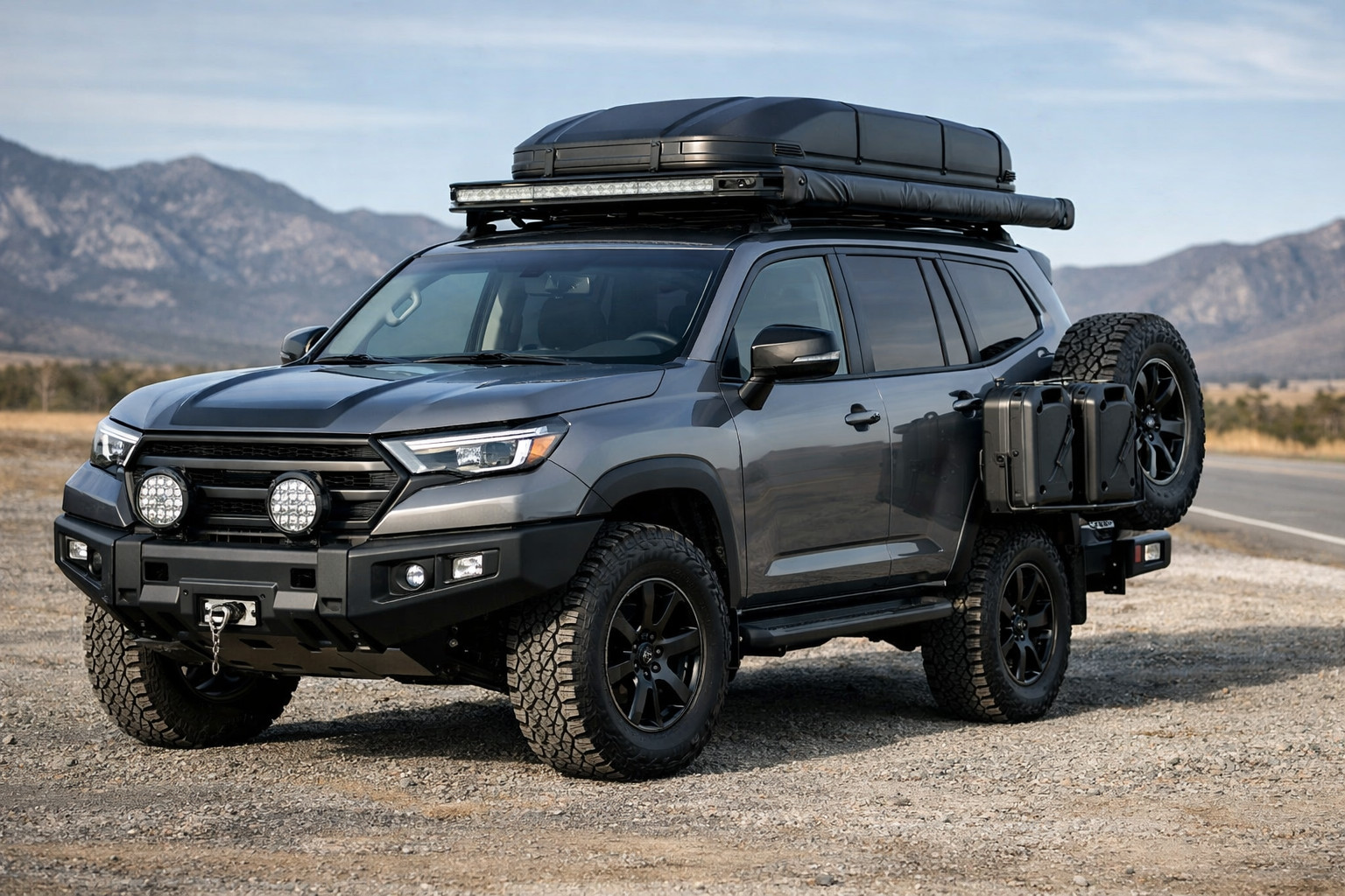 Uppgraderingspaket för Toyota Land Cruiser Prado 250 för landsväg och resor