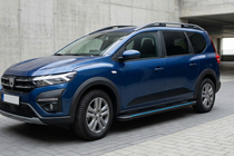 Dacia Jogger 2022– Sidosteg Maya Blue (2 st, aluminium) foto 1